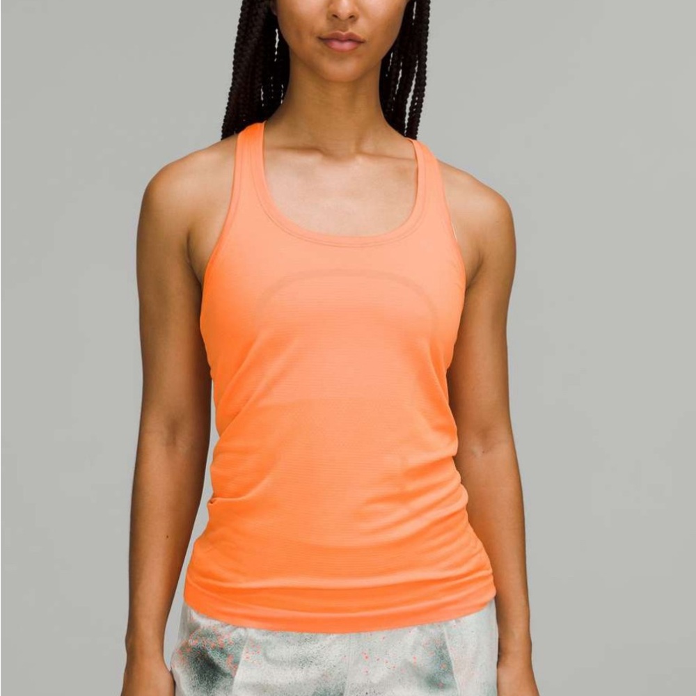 LULULEMON Swiftly Tech Tank In Orange Soda
